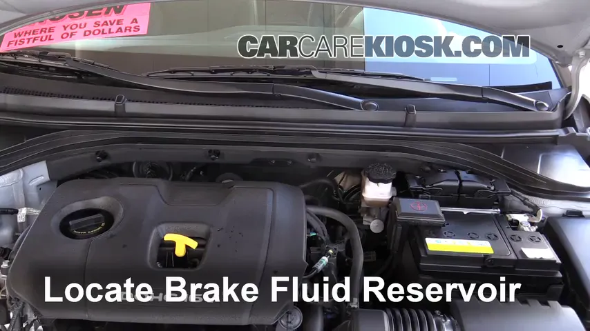 2017 Hyundai Elantra Limited 2.0L 4 Cyl. Brake Fluid